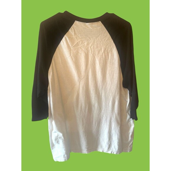 SUPER MARIO WORLD T-Shirt Nintendo Raglan 3/4” Sleeve Retro Yoshi Unisex Large - Picture 4 of 4